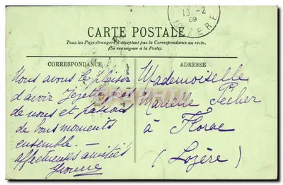 PARIS — Der Arc de Triomphe du Carrousel — LL. — n° 1128 — Rückseite