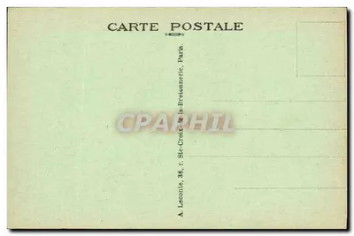 Parijs — Het Tuilerieën Park — A. L. — Achterkant