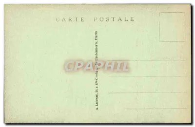 Paryż — Wzgórze Tuileries i Pawiak Marsana — A. L. — Rewers