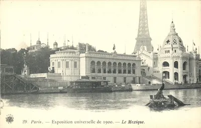 Paris — Exposição Universal de 1900 — O México