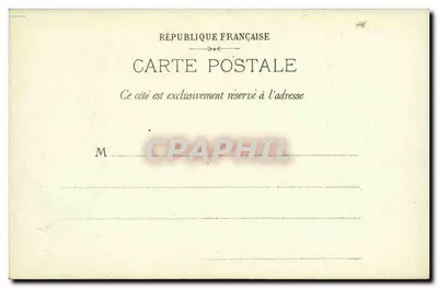 Paris — Exposição Universal de 1900 — O México — Verso