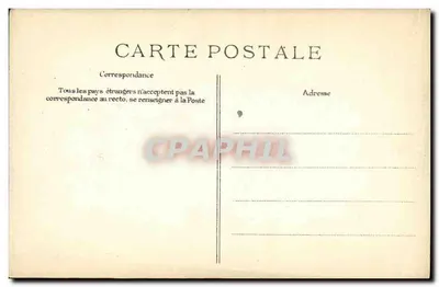 세인 강 홍수 — 파리, 그레넬레 대로 — 1910년 1월 28일 — 발행사 EHD — 뒷면