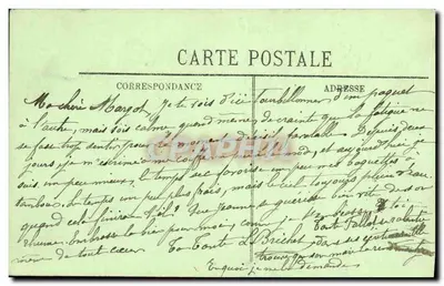 Inundações de Paris (Janeiro 1910) — Notre-Dame — LL — Verso