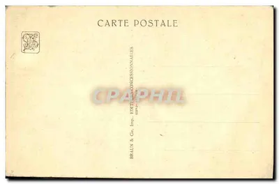 O Congo Belga — Vista tirada do portão das Indústrias de Luxo em direção ao Pavilhão de Honra — Exposição Colonial Internacional — Paris 1931 — Verso