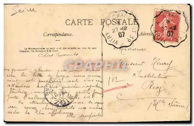 Joinville - Il Bief del Mulino — Menetrier, Journiaux — Verso