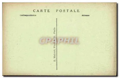 Enghien-les-Bains — Kąt Parku Instytucji Termalnej — E.M. — Rewers
