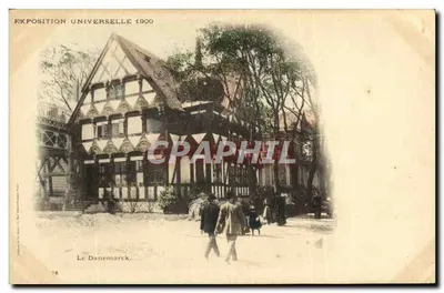 O Dinamarca — Exposição Universal de 1900 — Editor A. Le Dantel, Paris, n°78