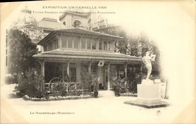 A Guadeloupe (Trocadéro) — Exposição Universal de 1900 — Photocol Paris, n° 3019