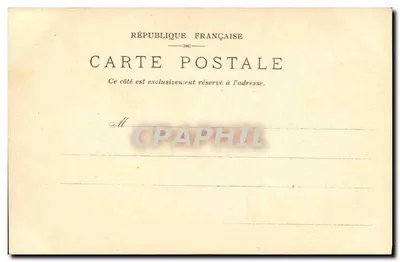 Exposição de 1900 — Dahomey — Verso