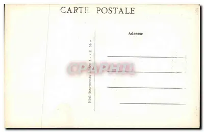 Pamiątka szczęścia z Sèvres — E. M. — nr 4001 — Rewers