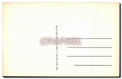 Montrouge — Route de Châtillon — E.M. n°1509 — Verso