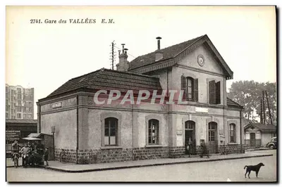Estação das Vallées — Editor E.M. — Número de série 2741