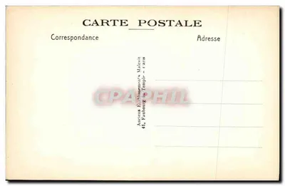 Créteil — O Monumento aos Mortos e o Cemitério Militar — E.M. n°5010 — Verso