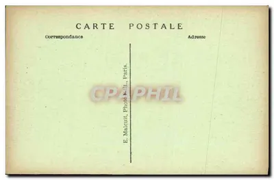 Enghien-les-Bains — Kąt Parku Termicznego — E.M. — Rewers