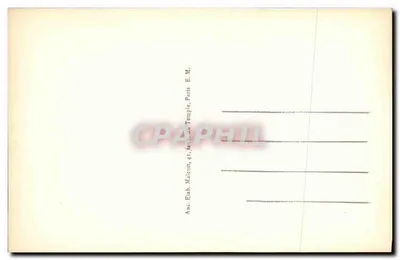 Montrouge — Rue de Bagneux — E.M. n°1533 — Verso