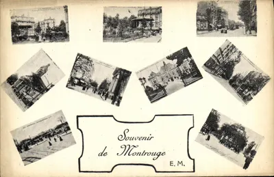Lembrança de Montrouge — E.M. — I. Malcuit, Paris