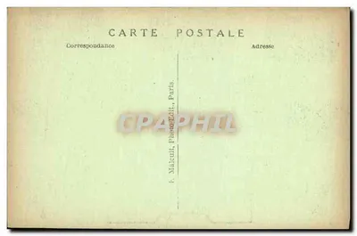 Lembrança de Montrouge — E.M. — I. Malcuit, Paris — Verso