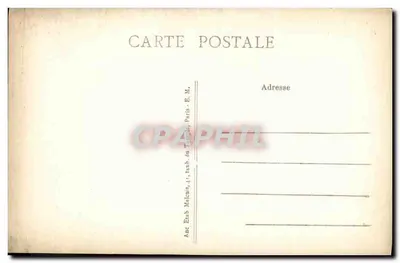 Neuilly-sur-Seine — Rue du Général-Lanrezac — E.M. n°0856 — Verso