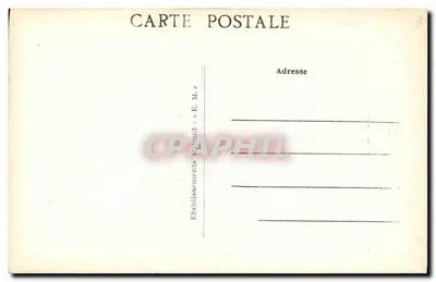 Souvenir Porte-Bonheur z Sèvres — Wydawca E. M., nr 4001 — Rewers