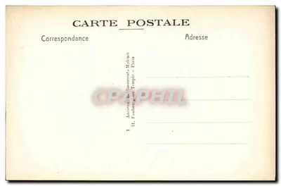 Saint-Ouen — Avenue de la Gare — E. M. n° 5971 — Verso