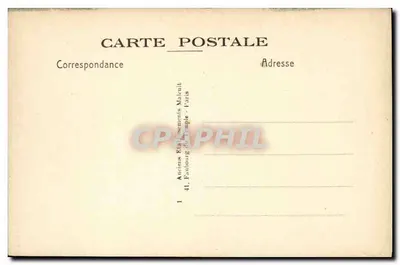 Saint-Ouen — Avenue des Batignolles — Editor E.M. n°5973 — Verso