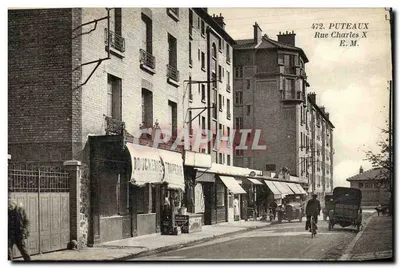 Puteaux — Rue Charles X — Etablissements M. M.