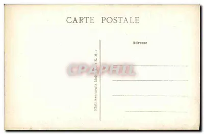 Puteaux — Rue Charles X — Etablissements M. M. — Verso