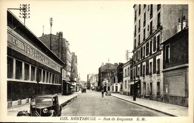 Montrouge — Rua de Bagneux — Éditeur E.M. n°1533