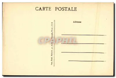 Paris (XXe) — Metrô Pelleport e Rue du Surmelin — E.M. — Verso