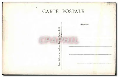 Scegli (Seine) — Rue Houdan — Editore E. M. n° 6327 — Verso