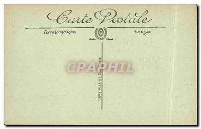 Les Fêtes de la Victoire — Les Autos-Mitrailleuses — LL — 14 juillet 1919 — Verso