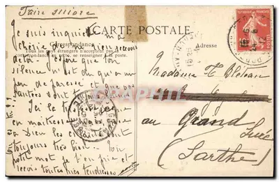 Parigi — Avenue des Champs-Élysées — Promenade Matinale di M. Emile Loubet — Verso