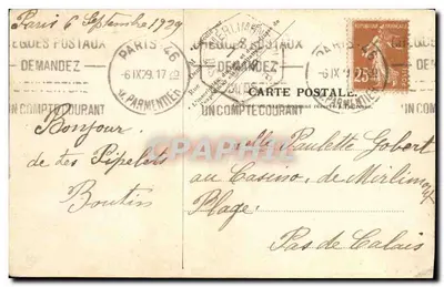 Paryż - Plac Narodowy — Triumf Republiki przez Dalou — J.H. 58 — Rewers