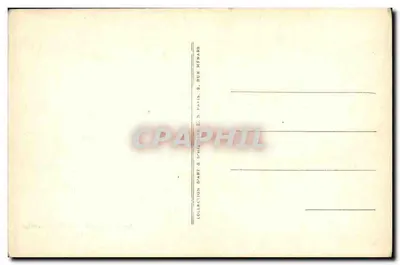 O Palácio Real após o incêndio — Histórico de Paris — Eventos da Comuna (1871) — n° 408 — Verso