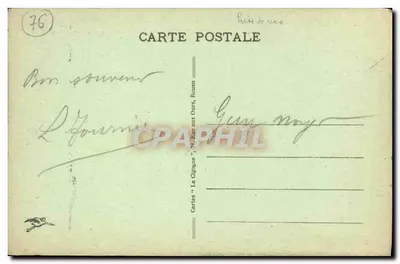 Rouen - Os Quais - Visão tirada do Transbordeur — Carte postale n°301 — Verso