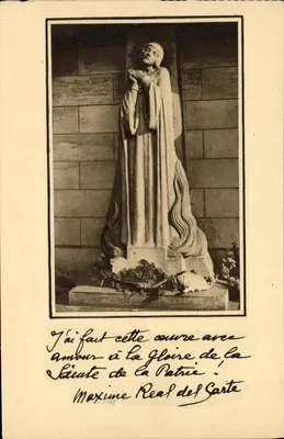 Joana d'Arc — estátua esculpida por Maxime Réal del Sarte — Éditions d'Art Vivon