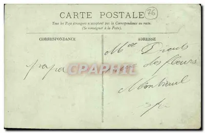 Rouen — O Grande Portal de Saint-Ouen — LL. n°73 — Verso