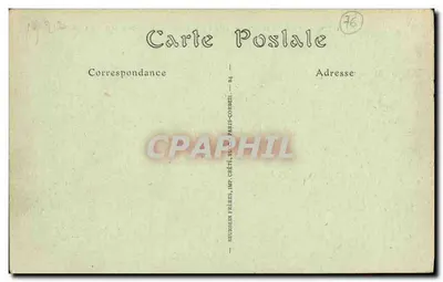 Rouen — O Ponte Bofeldieu e a Catedral — editor JND, n° 17 — Verso
