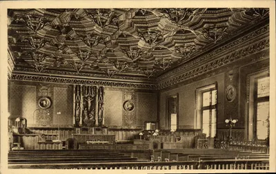 Sala das Sessões do Palácio de Justiça em Rouen — Sala do Parlamento — Edição Art Manuel, n° 107