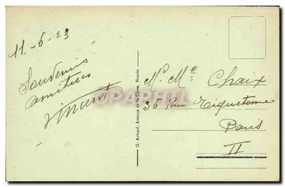Rouen — Panorama St-Ouen — wydawca G. Artaud, Nantes, nr 2 — Rewers