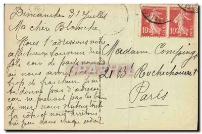 Saint-Valery-en-Caux — Zasady Chasse — NDHOT — Rewers