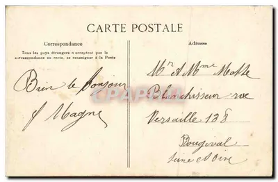 SAINT-VALÉRY-EN-CAUX — Na Praia na Hora do Banho — L. J. — n° 552 — Verso