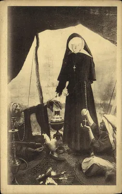 Apparition des Sœurs Saint Joseph — Diorama — Pavillon des Missions Catholiques, Exposition Coloniale Paris 1931