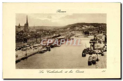 Rouen — A Catedral e os Quais — LL. n°142
