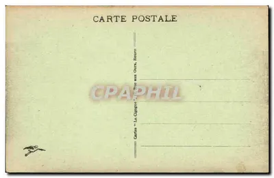 Rouen - Vista Geral Tirada do Transbordeur — Cartas « A Cegonha », Rouen — Verso