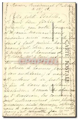 Rouen - Hôtel du Bourgtheroulde — C. G. — Verso