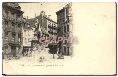 Rouen — O Monumento de Joana d'Arc — LL. — n° 538