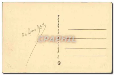 CRIEL-PLACE — As Escadas da Praia — n° 9975 — Verso