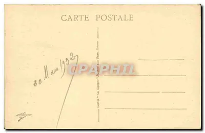 Criel-sur-Mer - Katedra — wydawca 'La Cigogne', n°21 — Rewers