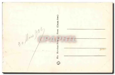 Criel-Plage — Rue des Terrasses — Editor Rivière-Bureau (Pons) n°9974 — Verso